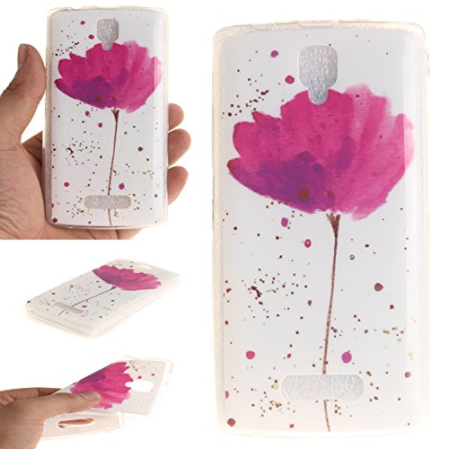 BONROY Coque pour lenovo a2010,housse en cuir pour lenovo a2010,imprimé étui en cuir pu cuir flip magnétique portefeuille etui housse de protection coque étui case cover avec stand support avec des cartes de crédit slot et fonction support pour lenovo a2010 code EAN B01M0HRSS7 