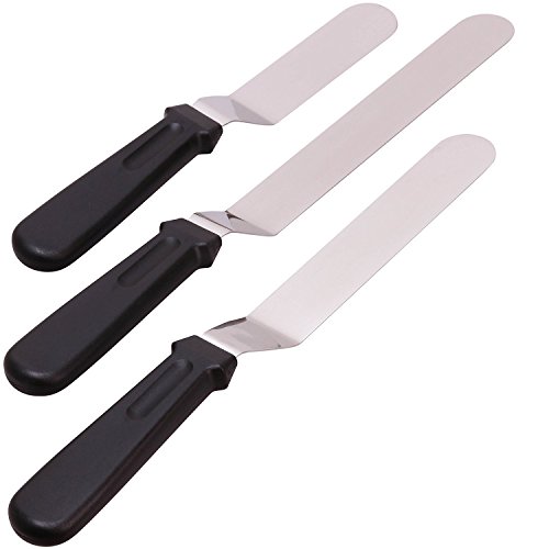 Spatule couteau à pâtisserie en acier inoxydabl...