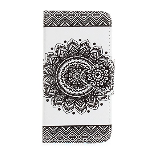 Cozy Hut Portefeuille housse coque à rabat pour galaxy a3 (2016), galaxy a3 (2016) bookstyle coque wallet cuir folio housse, galaxy a3 (2016) leather wallet case pu cover skin,coque galaxy a3 (2016) - élégant style pu cuir flip magnétique portefeuille etui housse de protection coque étui case cover avec stand support pour samsung galaxy a3 (2016) sm-a310f coque étui protecteur flip case cover avec titulaire de carte de crédit - fleur bilatérale code EAN B01M0S7T60 