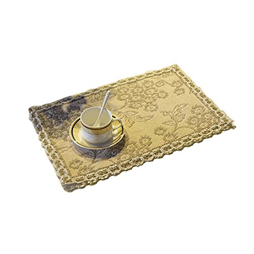 Mats 2 Pcs style européen napperons de haute qu...