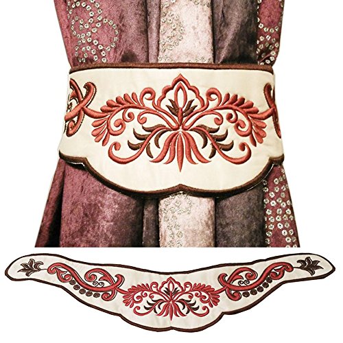 2PC Rideau Tie Backs Retenues rideaux Rideau St...