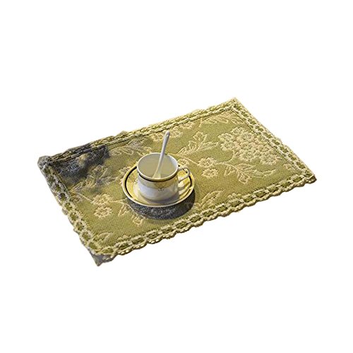 Mats 2 Pcs style européen napperons de haute qu...