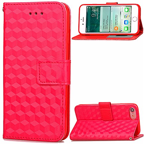 Coque pour iphone 7 (4,7 zoll),housse en cuir p...