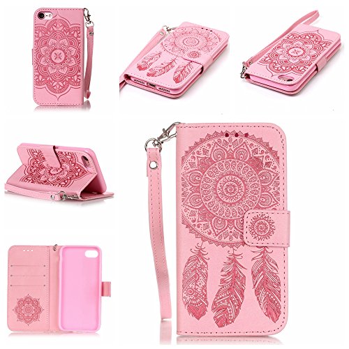 Coque pour iphone 7 (4,7 zoll),housse en cuir p...