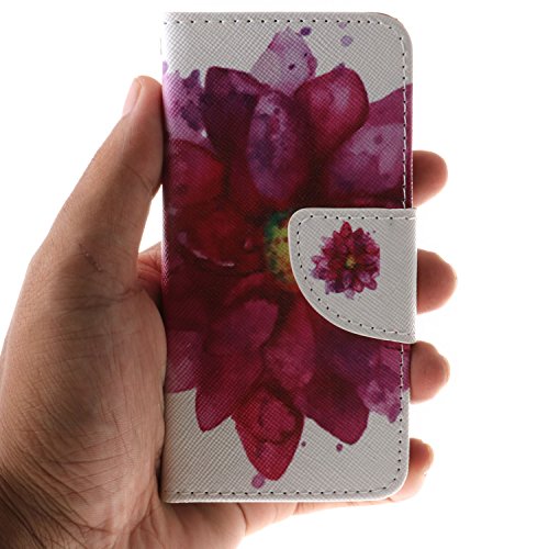 Coque pour iPhone SE 5 5S,Housse en cuir pour i...