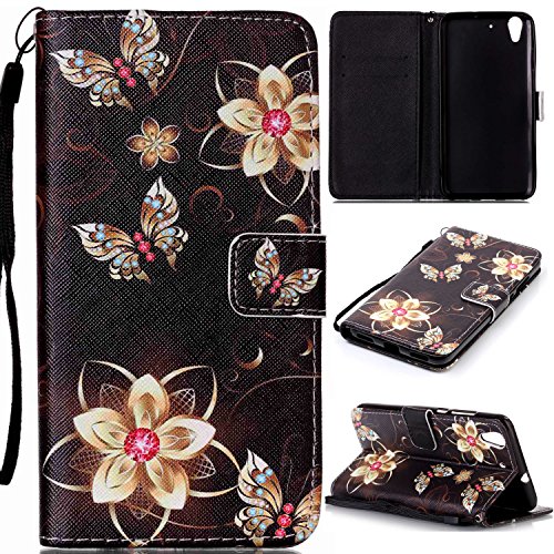 Coque pour huawei y6 ii,housse en cuir pour hua...