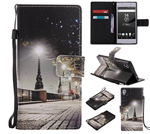 Coque pour sony xperia z5,housse en cuir pour s...