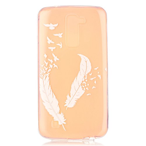 Coque pour lg k7,housse en cuir pour lg k7,impr...