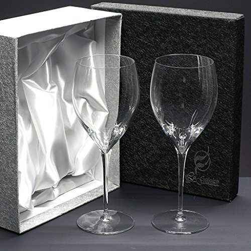 'Set/étui de 2 verres en verre pour vin ou eau,...