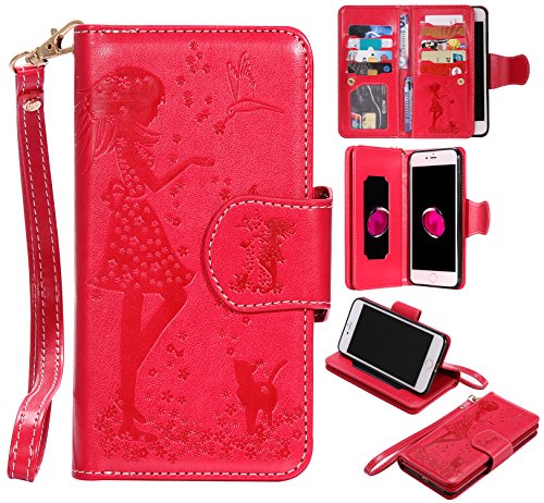 Coque pour iPhone 7 Plus (5,5 zoll),Ecoway Femm...