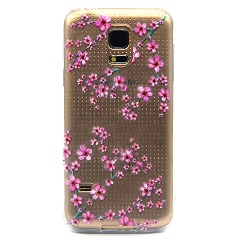Coque en silicone pour samsung galaxy s5 mini -...