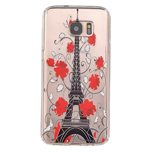 Coque pour samsung galaxy s7 edge,housse en cui...