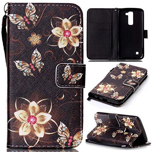 Coque pour lg k7,housse en cuir pour lg k7,impr...