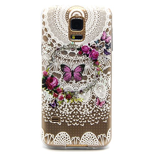 Coque en silicone pour samsung galaxy s5 mini -...