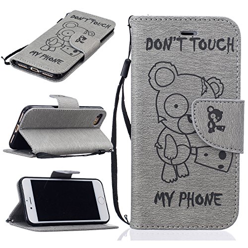 Book style pu cuir portefeuille etui pour iphon...