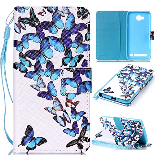 Coque pour huawei y3 ii,housse en cuir pour hua...