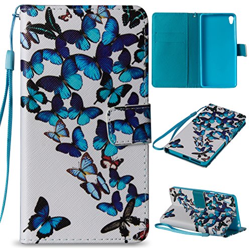 Coque pour sony xperia e5,housse en cuir pour s...