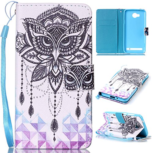 Coque pour huawei y3 ii,housse en cuir pour hua...