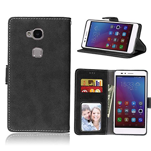 Huawei Honor 5X Coque Lanyard Dragonne Portefeu...