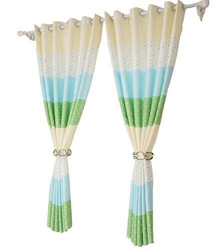 Chambre d'enfants Fenêtre Rideaux 2 panneaux Fe...