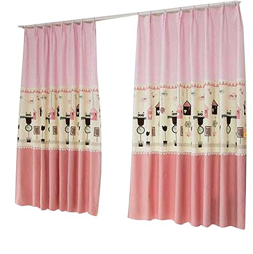 One Bedroom Panel / Enfants Chambre Half Curtai...