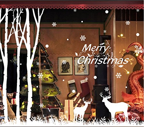 Noël décoration magansin fenêtres de la chambre...