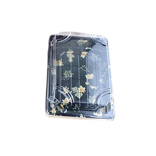 George Jimmy 20PCS Plats sushi Repas déjeuner Repas pique-nique Sushi à emporter avec des couvercles de taille moyenne code EAN B01M6BKXOU 