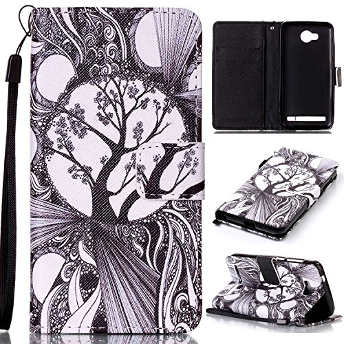 Coque pour huawei y3 ii,housse en cuir pour hua...