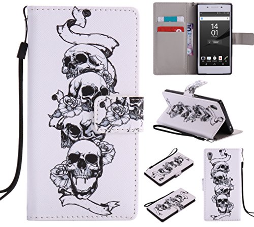 Coque pour sony xperia z5,housse en cuir pour s...