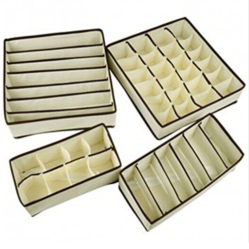 Boîtes de rangement durable pliable tiroir rang...