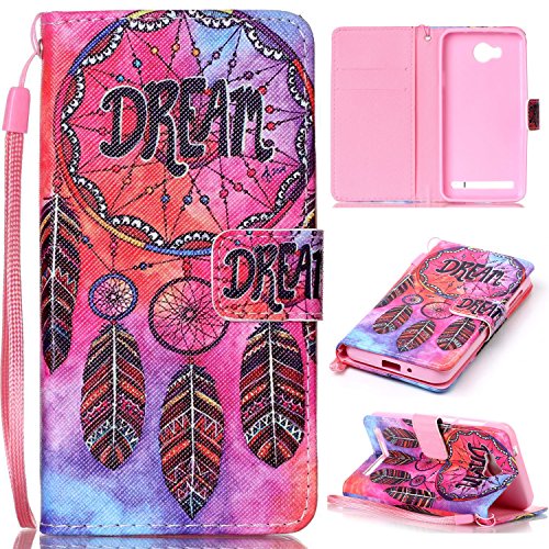 Coque pour huawei y3 ii,housse en cuir pour hua...