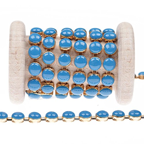 Chaîne perle - Bleu