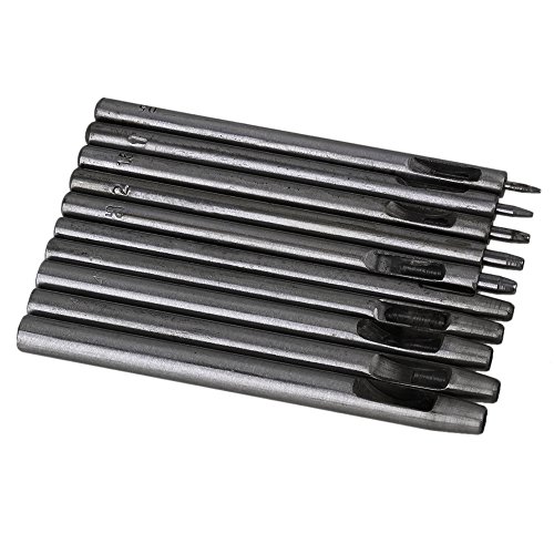 bqlzr Argent en Acier Durable en cuir creux Tro...