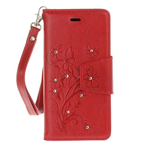 Coque pour iphone 7 (4,7 zoll),housse en cuir p...