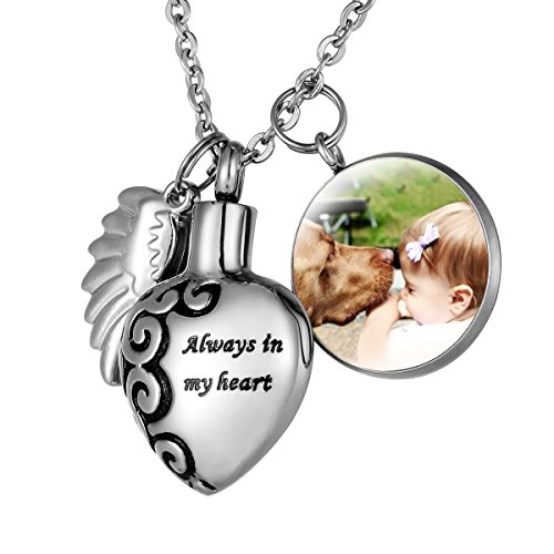 HOUSWEETY Collier Pendentif Personnalisation Ur...