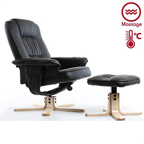 Fauteuil de relaxation massant chauffant COMFOR...