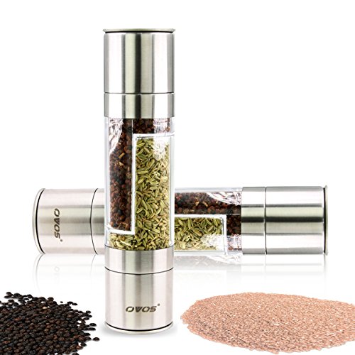 Moulin sel et poivre 2 en 1 OVOS Moulin à poivr...