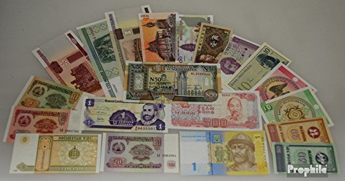 tous Monde 20 différents bankfrische billets de banque (billets de banque pour les collectionneurs) B01MCWPX9O Prophila Collection tous Monde 20 différents bankfrische billets de banque (billets de banque pour les collectionneurs) B01MCWPX9O Prophila Collection