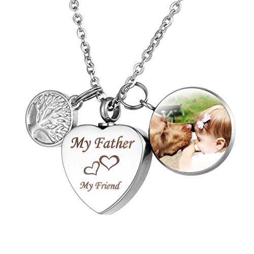 HOUSWEETY Collier Pendentif Personnalisation Ur...