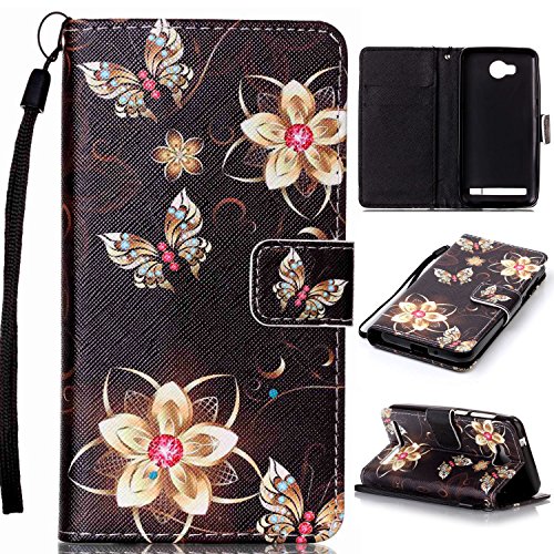 Coque pour huawei y3 ii,housse en cuir pour hua...