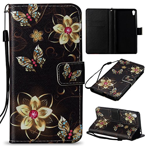 Coque pour sony xperia e5,housse en cuir pour s...