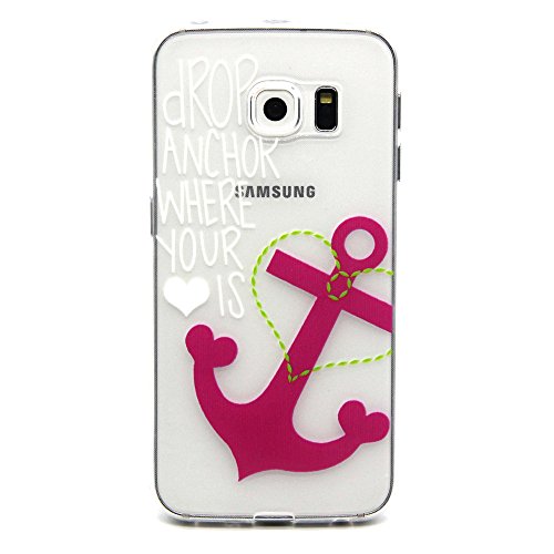 Coque pour samsung galaxy s6 edge,housse en cui...