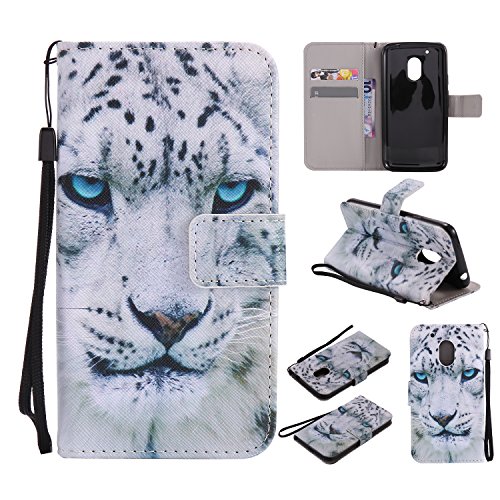 Coque pour moto g4 play,housse en cuir pour mot...