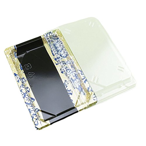 George Jimmy 100PCS Plats Sushi Plats déjeuner scolaire Repas pique-nique Sushi à emporter avec des couvercles-A02 code EAN B01MDTW8VG 