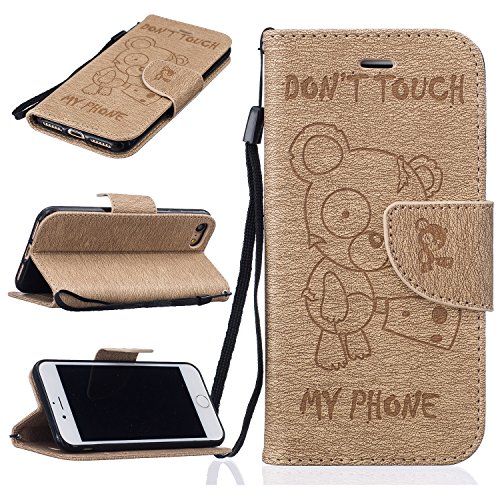 Book style pu cuir portefeuille etui pour iphon...