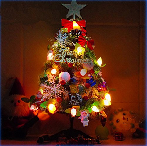 Sapin de noël artificiel lumineux en fibre opti...