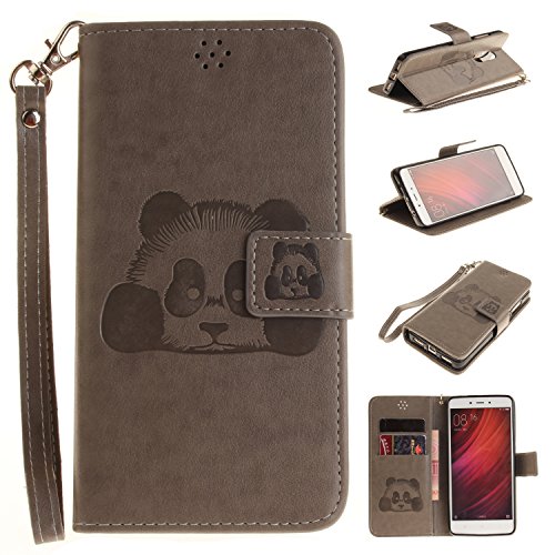 Coque pour Xiaomi Redmi Note 4,Housse en cuir p...