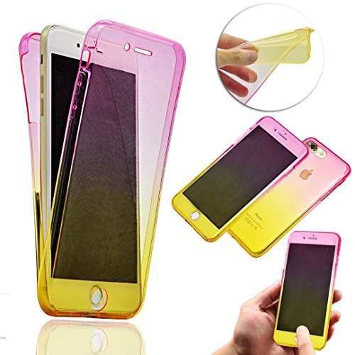 Full protection coque pour iphone 6 plus silico...