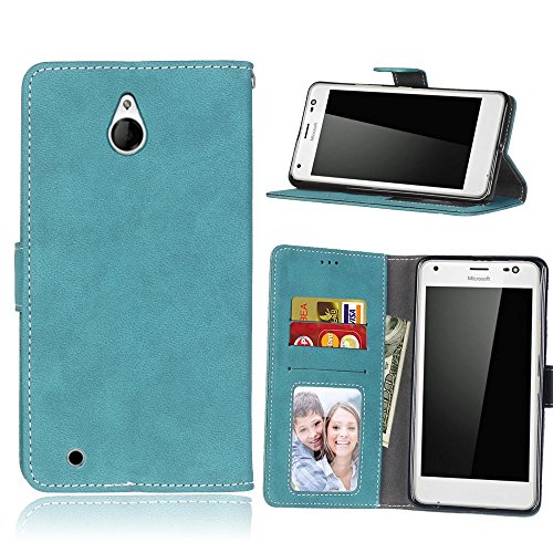 Cozy Hut Microsoft Lumia 850 Coque Lanyard Dragonne Portefeuille étui en cuir PU,Microsoft Lumia 850 Flip magnétique Cas avec support Béquille de carte,Cozy Hut Créatif Simple Book Style [Anti-scratch] Retro Matte Motif Prime Ultra Slim Fit Wallet Protecteur Étui Coque Flip PU Cuir Portefeuille Etui Housse Coque Coquille avec Stand et les fentes de carte de crédit pour Microsoft Lumia 850 - exfoliants bleu code EAN B01MRGTR4G 