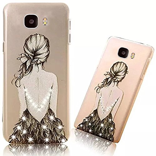 Samsung Galaxy C7 Transparent PC Case Couvertur...